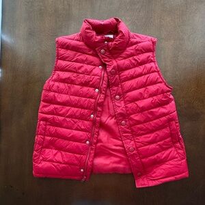 Gymboree Boys Red Puffer Vest